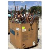 Assorted Pipe Stands And Parts