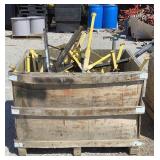 Assorted Pipe Stands And Parts