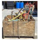 Assorted Pipe Stands And Parts