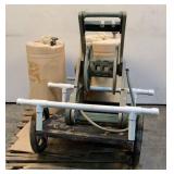 Hose Reel, Cart, Poly Drums