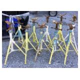 (10) Assorted Pipe Stands