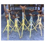 (10) Assorted Pipe Stands