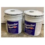 (2) 5 Gallon Buckets Of Masterline Commercial Grad