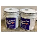 (2) 5 Gallon Buckets Of Masterline Commercial Grad