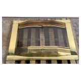 Fireplace Cover With Glass Doors