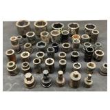 (42) Assorted Impact Sockets