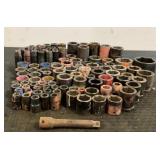 (107) Assorted Impact Sockets