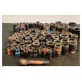 (107) Assorted Impact Sockets
