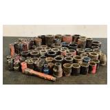 (94) Assorted Impact Sockets