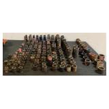 (Approx. 165) Assorted Impact Sockets