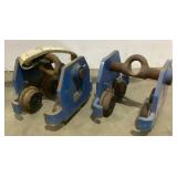 (2) 5 Ton Beam Trollies