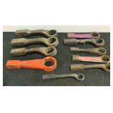 (10) Assorted Box End Wrenches