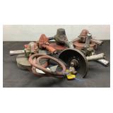 (6) Top Cat Pneumatic Angle Grinders
