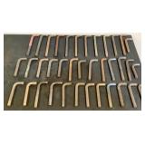 (37) 5/8" Hex Key Wrenches