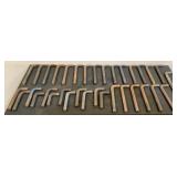 (34) 7/8" Hex Key Wrenches