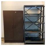 (3) Cabinet & Shelving Units