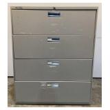 Hon 4 Drawer Lateral Filing Cabinet