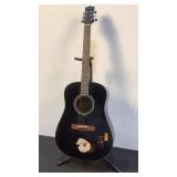 Silvertone Acoustic Guitar PS D1 BK
