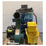 Blower, Barrel Vac, Mop Bucket