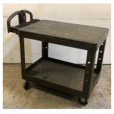 Rubbermaid Rolling Plastic Utility Cart