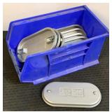 (10) Eaton 2-1/2" And 3" Conduit Body Cover Parts