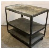 Rolling Metal Utility Cart