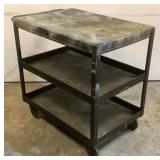 Rolling Metal Utility Cart