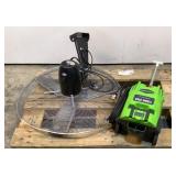 Wall Mount Fan& Electric Pressure Washer