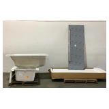 Bath Tubs And Refrigerator Door