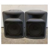 (2) Peavey PA Speakers PR 15 RX