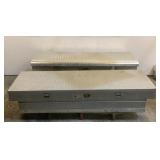 (2) Aluminum Truck Bed Tool Boxes
