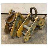 (2) 3 Ton Beam Clamps