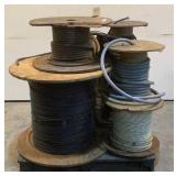 (11) Assorted Spools of Cable