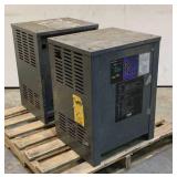 (2) GNB Battery Chargers SCR20012260S1HM
