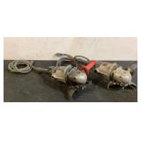 (2) 7"/9" Angle Sanders