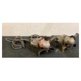 (2) 7"/9" Angle Sanders