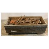 Crate of Assorted Chipping Hammer Bits