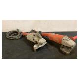 (2) Angle Grinder And 7" Angle Sander