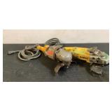 (2) 7" Angle Grinder And 7"/9" Angle Sander