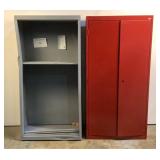 (2) Sandusky Metal Cabinets