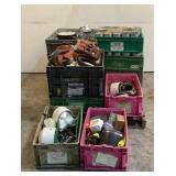 Assorted Pipe Collars And Pipe Parts