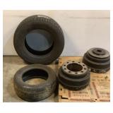 Semi Brake Drums And Tires