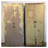 (2) Metal Cabinets