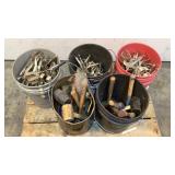 Assorted Welding Clamps & Mallets