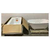 Cast Iron Claw Foot Tub And Bath Tub
