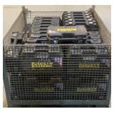 (Approx 46) Assorted Empty DeWalt Tool Boxes