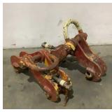 (2) 5 Ton Beam Clamps