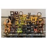 (20) Assorted Beam Clamps