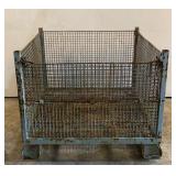 Metal Wire Warehouse Basket
