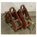 (2) 3 Ton Beam Clamps